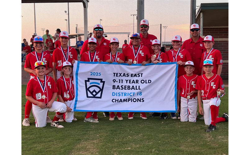 11u Baseball District Champs